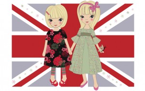 Pookie & Peach postcard