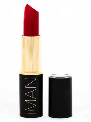 IMAN Lipstick in Iman Red