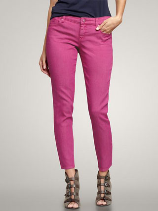 pink jeans, Gap