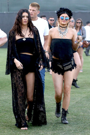 Kylie Jenner at Coachella