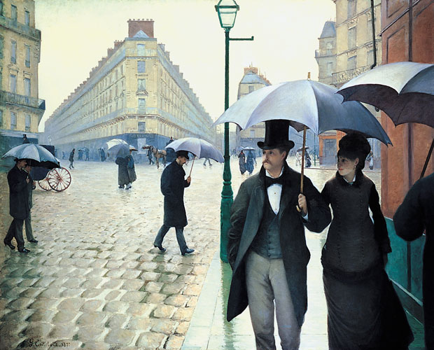 Gustave Caillebotte: Paris Street, rainy day