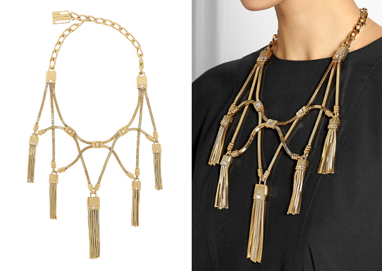 Lanvin tassel necklace