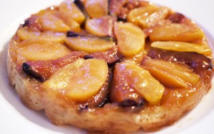 Fig and Pear Tatin