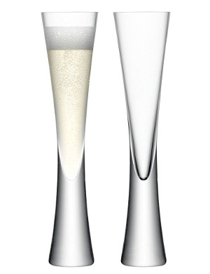 Champagne flutes glasses coupes