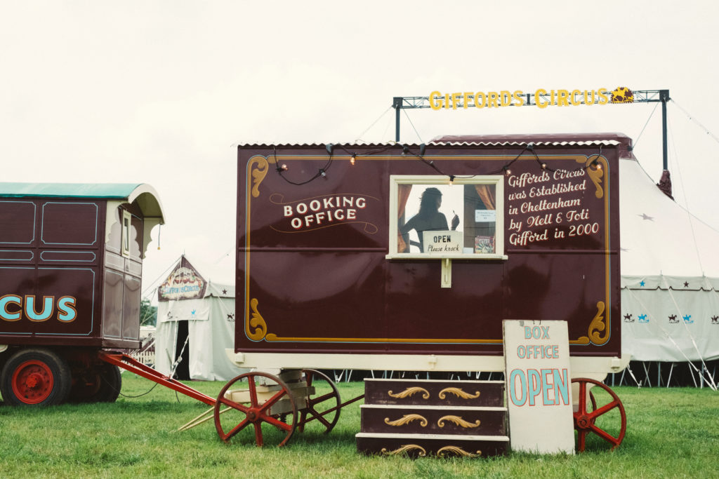Giffords Circus Box Office (c) Mark Lord Photography West London Living